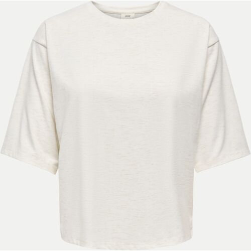 Jdy Bluse Mit Glitzer-Effekt, Größe M Weiß