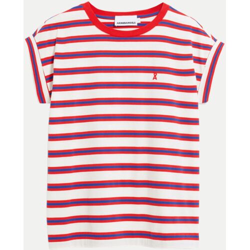 Armedangels T-Shirt Idaara Stripes, Größe M Mehrfarbig