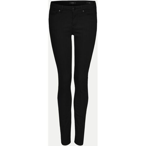 Opus Skinny Jeans Elma Black, Größe 44 L28 Schwarz