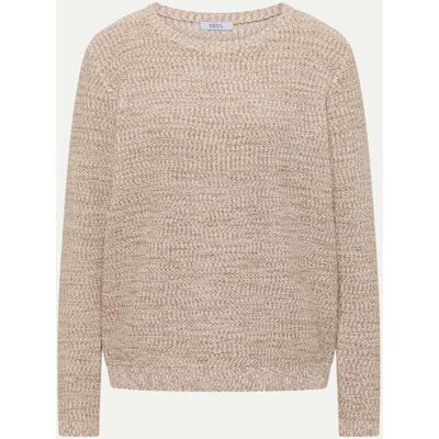 Cecil Grobstrickpullover Beige M Cecil Grobstrickpullover Beige M