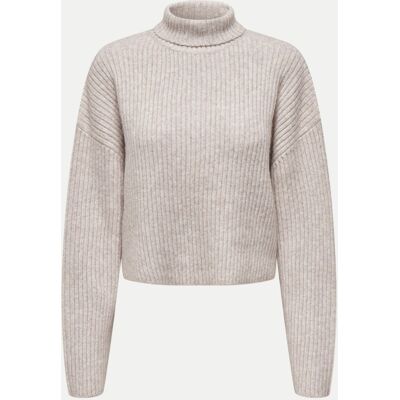 Only Rollkragenpullover Melanie Grau XL Only Rollkragenpullover Melanie Grau XL