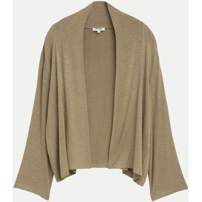 Tom Tailor Casual Cardigan mit Schalkragen Beige XL Tom Tailor Casual Cardigan mit Schalkragen Beige XL