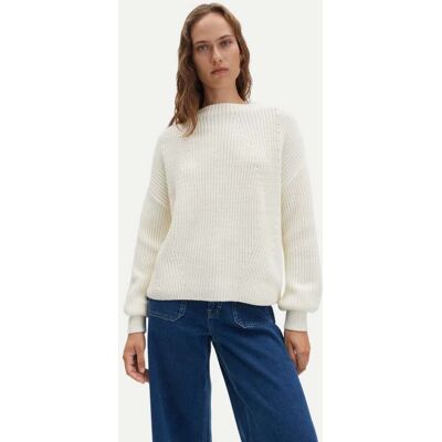 someday Strickpullover Tellina Texture Weiß 36 someday Strickpullover Tellina Texture Weiß 36