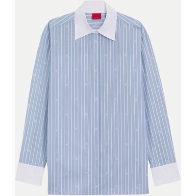 HUGO Bluse Ersenny Blau 34 HUGO Bluse Ersenny Blau 34