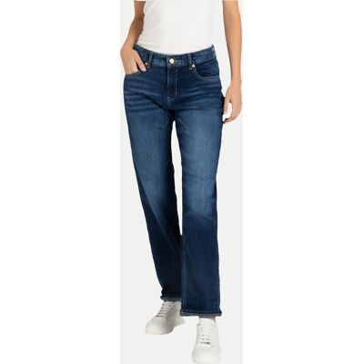 Mac Straight-Fit Jeans Net Wash Blau 36/30 Mac Straight-Fit Jeans Net Wash Blau 36/30