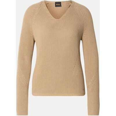 Boss Orange Strickpullover Fardellina Beige S Boss Orange Strickpullover Fardellina Beige S