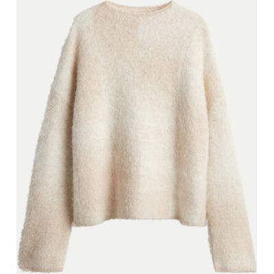 someday Relaxed-Fit Pullover Teonie Beige S someday Relaxed-Fit Pullover Teonie Beige S