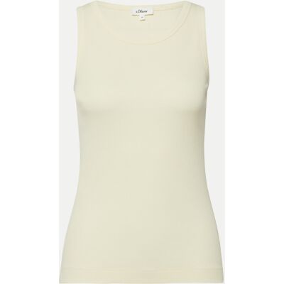 S. Oliver RED LABEL Slim-Fit Tanktop Beige 38 S. Oliver RED LABEL Slim-Fit Tanktop Beige 38