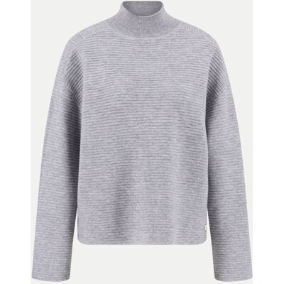Fynch-Hatton Casual-Fit Pullover mit Struktur Grau L Fynch-Hatton Casual-Fit Pullover mit Struktur Grau L