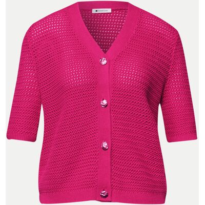 Street One Kurzarm-Cardigan Pink 36 Street One Kurzarm-Cardigan Pink 36