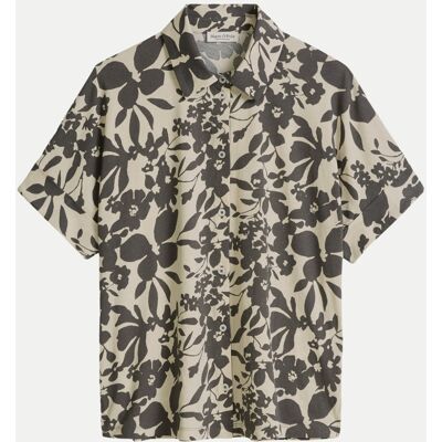 Marc O' Polo mit Allover-Print Beige M Marc O' Polo mit Allover-Print Beige M