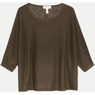 Comma Strickpullover Braun M Comma Strickpullover Braun M