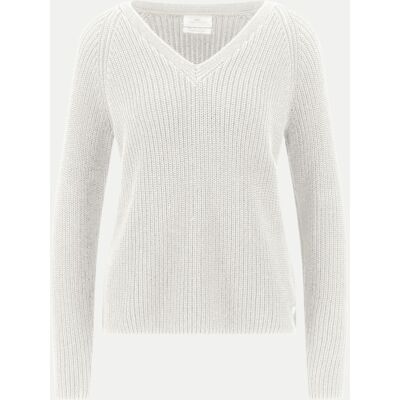 Fynch-Hatton Casual-Fit Strickpullover Weiß L Fynch-Hatton Casual-Fit Strickpullover Weiß L