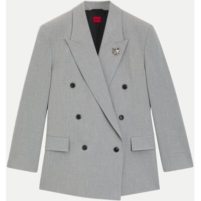 HUGO Blazer Antegi Grau 40 HUGO Blazer Antegi Grau 40