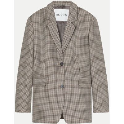 Closed Blazer aus Woll-Mix Lola Braun M Closed Blazer aus Woll-Mix Lola Braun M