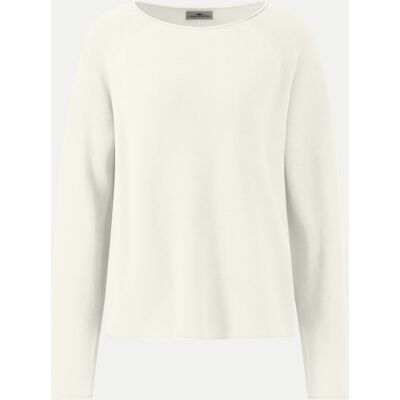 Fynch-Hatton Strickpullover Weiß L Fynch-Hatton Strickpullover Weiß L