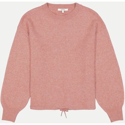 Garcia Pullover mit Kordelzug Rosa M Garcia Pullover mit Kordelzug Rosa M