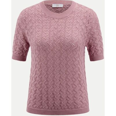 Riani Kurzarm-Pullover Rosa 38 Riani Kurzarm-Pullover Rosa 38