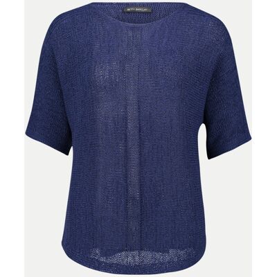 Betty Barclay Figurumspielender Strickpullover Blau 40 Betty Barclay Figurumspielender Strickpullover Blau 40