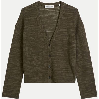 Marc O' Polo Fit Cardigan Braun M Marc O' Polo Fit Cardigan Braun M