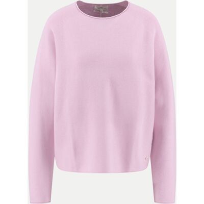 Fynch-Hatton PULLOVER O-NECK FINE COTTON Rosa XXL Fynch-Hatton PULLOVER O-NECK FINE COTTON Rosa XXL