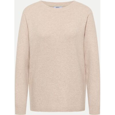 Cecil Strickpullover Beige M Cecil Strickpullover Beige M