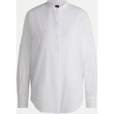 Boss Orange Regular-Fit Bluse Befelize Weiß 44 Boss Orange Regular-Fit Bluse Befelize Weiß 44