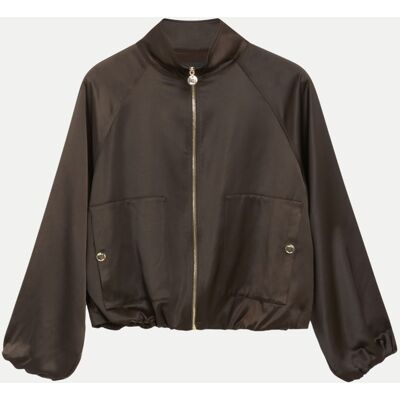 S. Oliver BLACK LABEL Blouson mit aufgesetzten Taschen Braun 40 S. Oliver BLACK LABEL Blouson mit aufgesetzten Taschen Braun 40