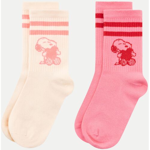 Codello 2er Paar Socken Mit Print, Größe Beige