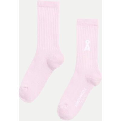 ARMEDANGELS Socken mit Logo-Print Rosa 35-38 ARMEDANGELS Socken mit Logo-Print Rosa 35-38