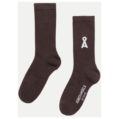 ARMEDANGELS Socken mit Logo-Print Braun 39-42 ARMEDANGELS Socken mit Logo-Print Braun 39-42