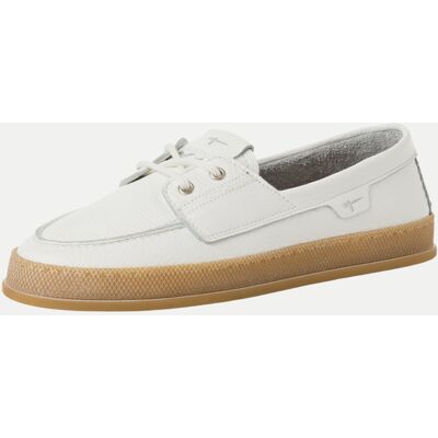 Tamaris Ledermoccassin Weiß 39 Tamaris Ledermoccassin Weiß 39