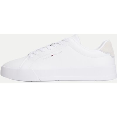 Tommy Hilfiger Low Sneaker Court Core Weiß 45 Tommy Hilfiger Low Sneaker Court Core Weiß 45