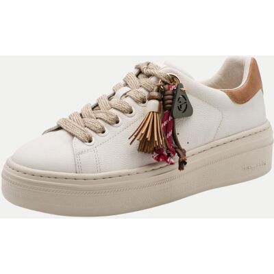 Tamaris Sneaker aus Leder Weiß 38 Tamaris Sneaker aus Leder Weiß 38