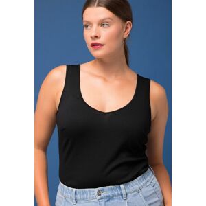 Große Größen Body, Damen, schwarz, Größe: 50/52, Polyester/Viskose, Studio Untold