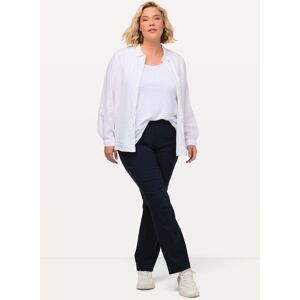 Große Größen Klassische Bengalin Hose, Damen, blau, Größe: 100, Viskose/Synthetische Fasern, Ulla Popken