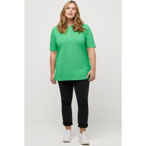 Große Größen Poloshirt, Damen, grün, Größe: 58/60, Baumwolle, Ulla Popken