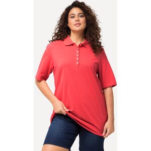 Große Größen Poloshirt, Damen, rot, Größe: 58/60, Baumwolle, Ulla Popken