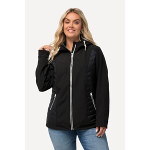 Große Größen HYPRAR Hybrid-Kapuzenjacke, Damen, schwarz, Größe: 58/60, Polyester/Synthetische Fasern, Ulla Popken