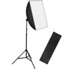 tectake studioleuchte mit softbox