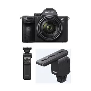 Sony Alpha ILCE-7 III + 28-70mm + ECM-B1M Mikrofon + GP-VPT2BT Griff   100,00€ Welcome to Alpha-Bonus 2.199,00€ Effektivpreis