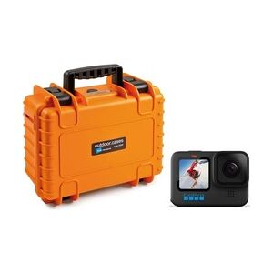 GoPro HERO10 Black + B&W Case Typ 3000 orange