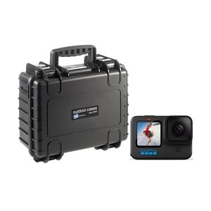 GoPro HERO10 Black + B&W Case Typ 3000 schwarz