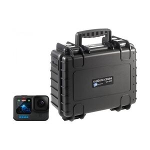 GoPro HERO12 Black + B&W Case Type 3000 schwarz