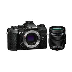 OM System OM-5 schwarz + 12-40mm f2,8 II PRO