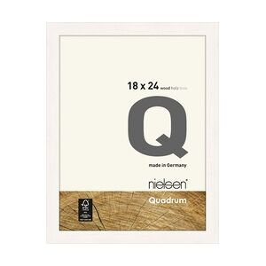 Nielsen Holzrahmen 6534021 Quadrum 18x24cm d. weis