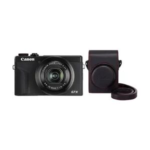 PowerShot G7X Mark III schwarz+Canon DCC-1880 Tasche