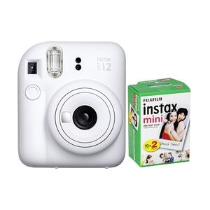 Fujifilm Instax Mini 12 clay white + Mini Film DP  Dealpreis