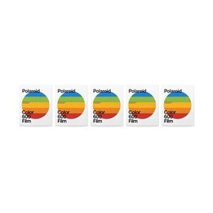 Polaroid 600 Color Film Round Frame 8x 5er Pack