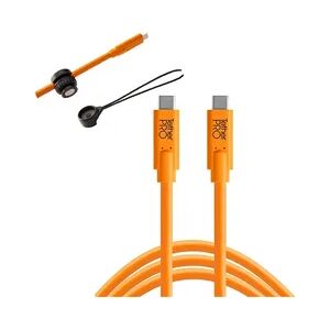 Tether Tools Tether Pro USB-C 4,6m Orange + Tether Guard Support Kit